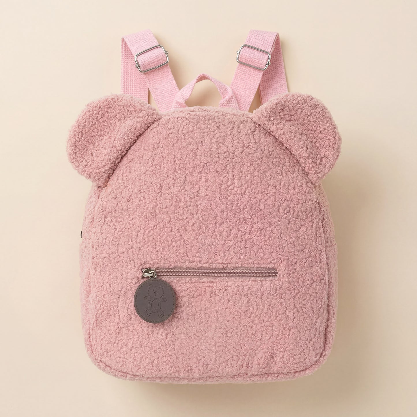 Blush Teddy Backpack